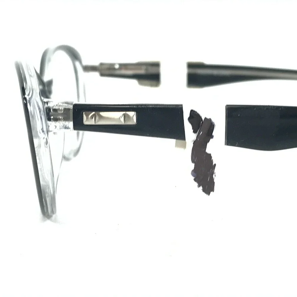 Truth & Love Eyeglasses Frames T & L 04 COL 90 Black Clear Cat Eye 52-16-135